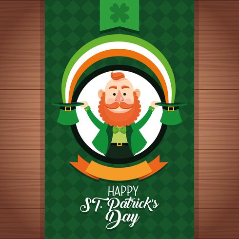 Joyeuse Saint Patrick vecteur