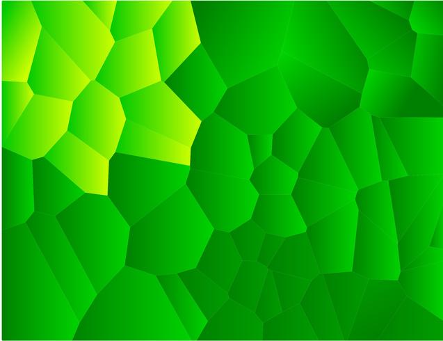 Fond de mosaïque verte abstraite vecteur