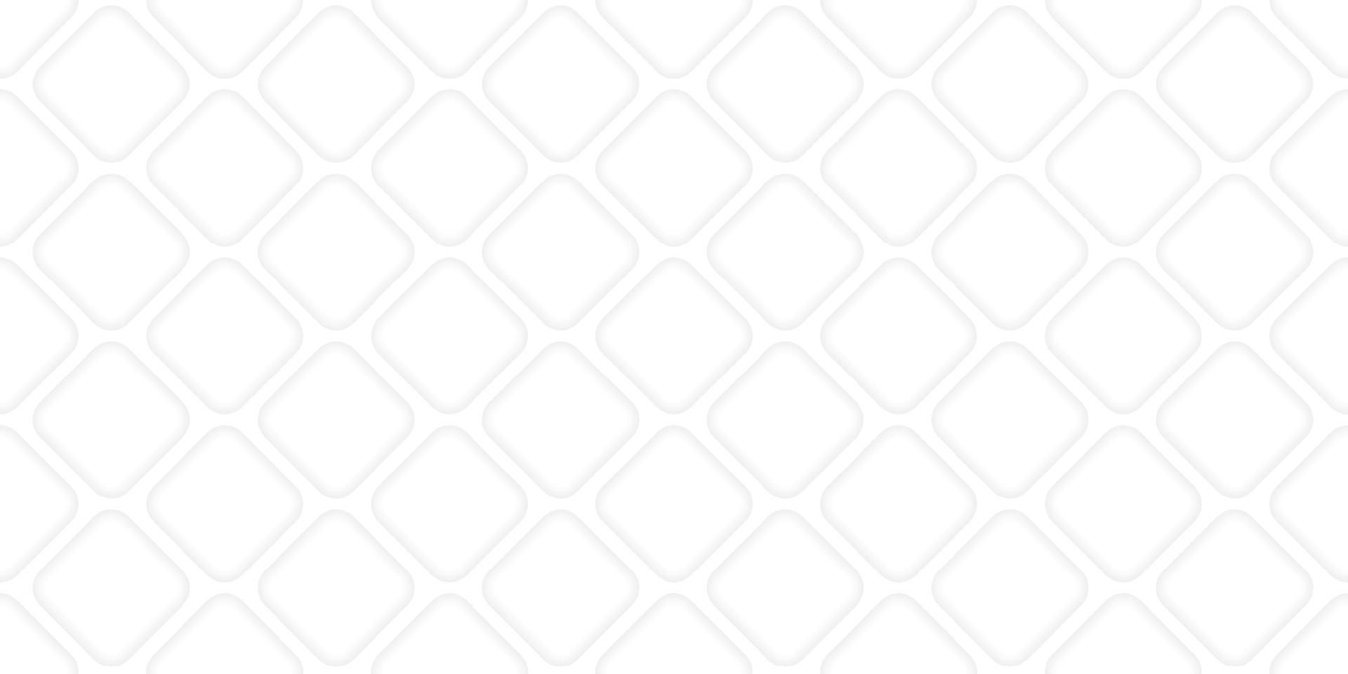 motif géométrique blanc. fond de losange d'argile clair. bannière moderne transparente. tuile de losange blanc. conception de papier peint abstrait. illustration vectorielle. vecteur