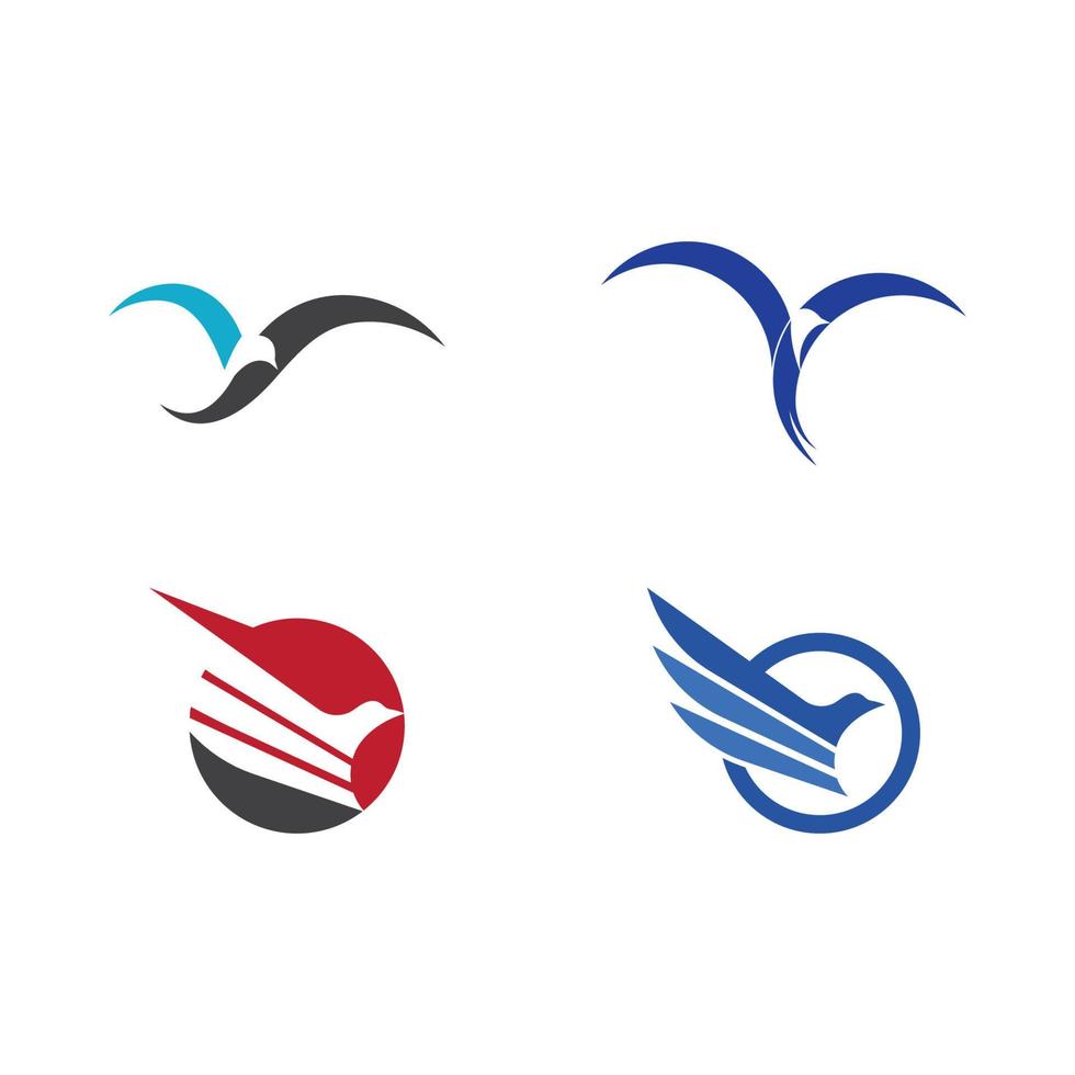 concept de logo de faucon vecteur