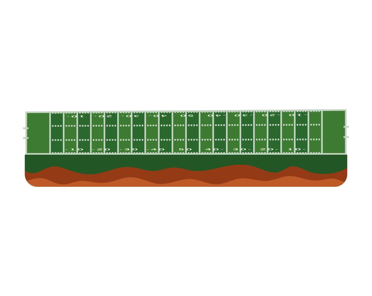 illustration de football américain vecteur