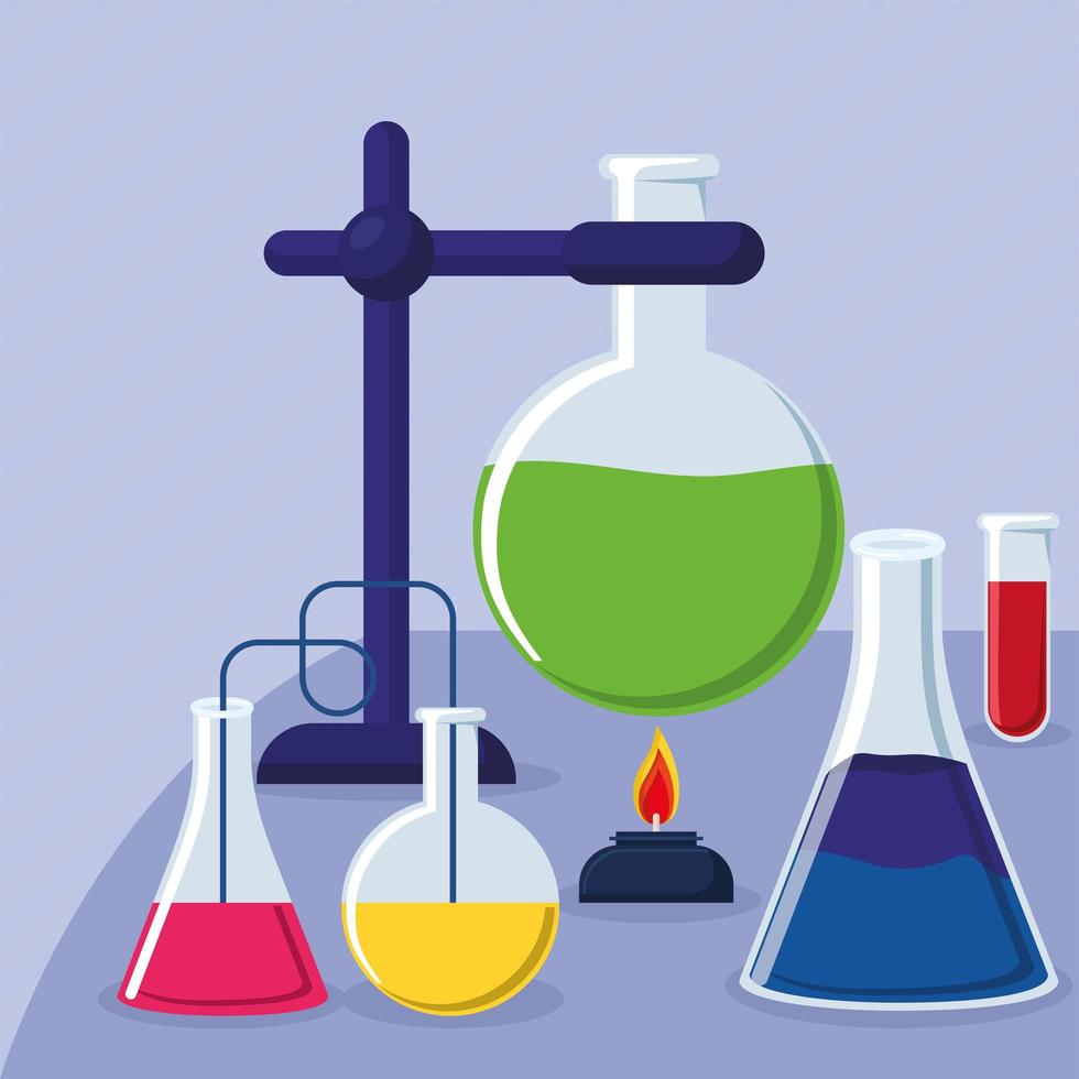 conception d'un laboratoire de chimie vecteur