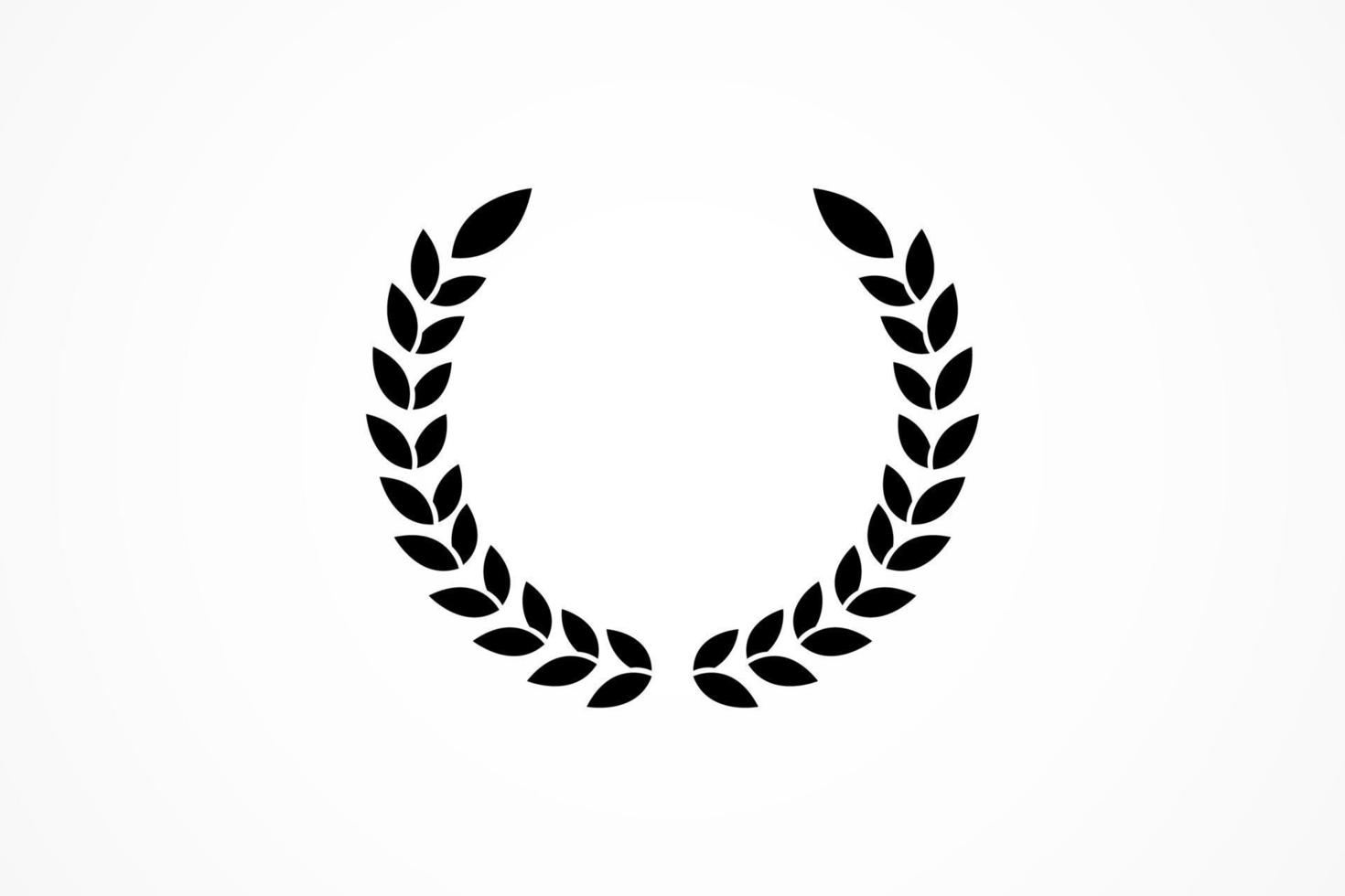 modèle de logo icône couronne monogramme vecteur