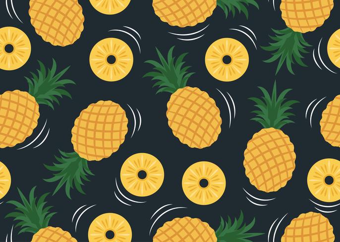 Motif ananas vecteur