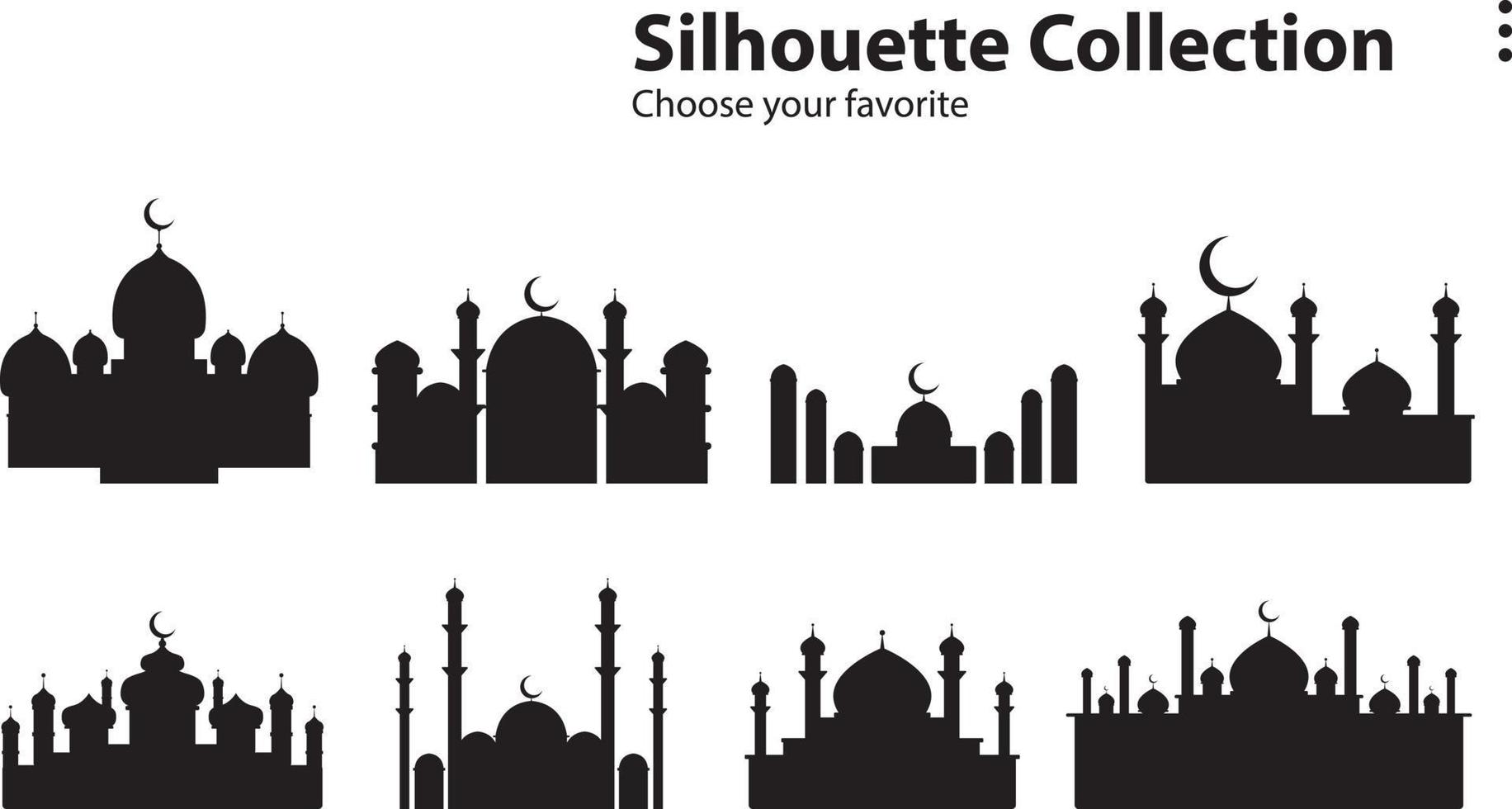 silhouette ramadan kareem plat eid al-fitr illustration mubarak fond d'écran hari raya aidilfitri art vecteur