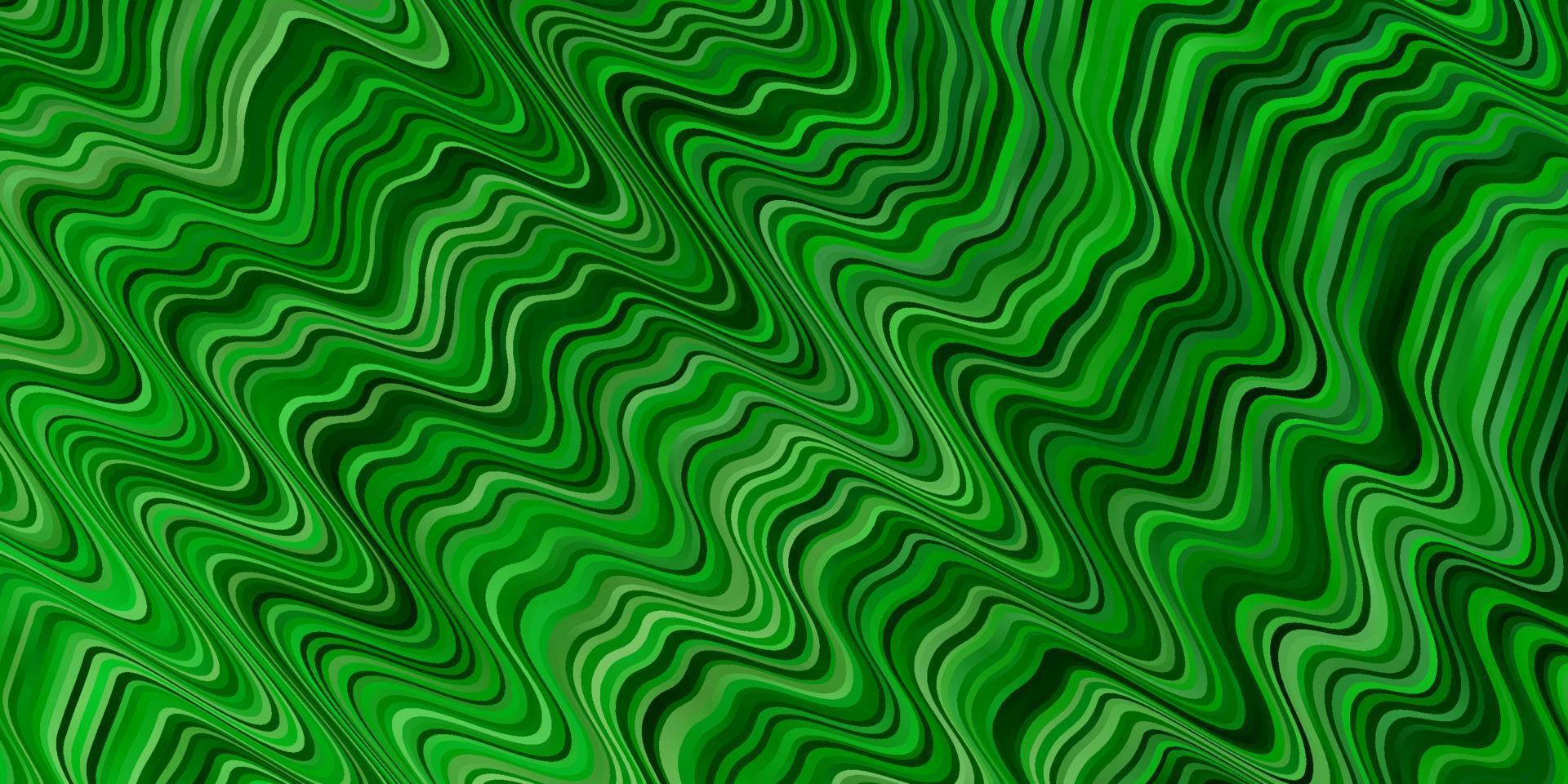 fond de vecteur vert clair avec des lignes ironiques.