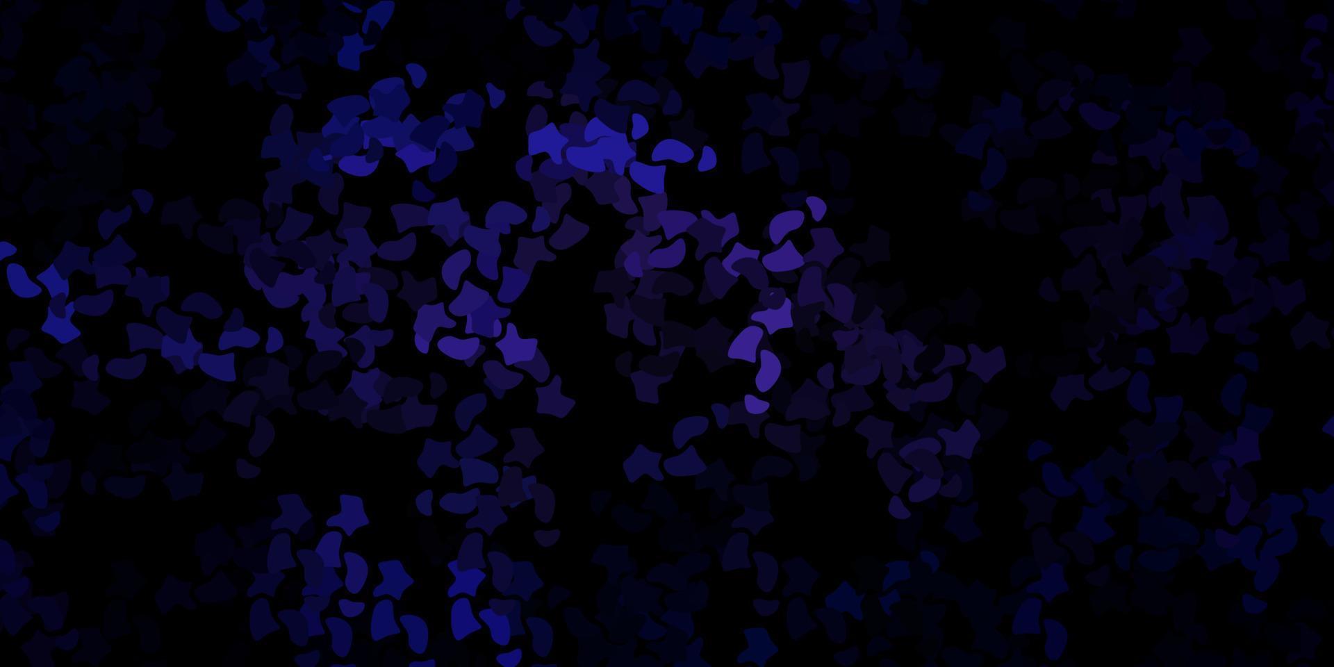 modèle vectoriel violet foncé avec des formes abstraites.