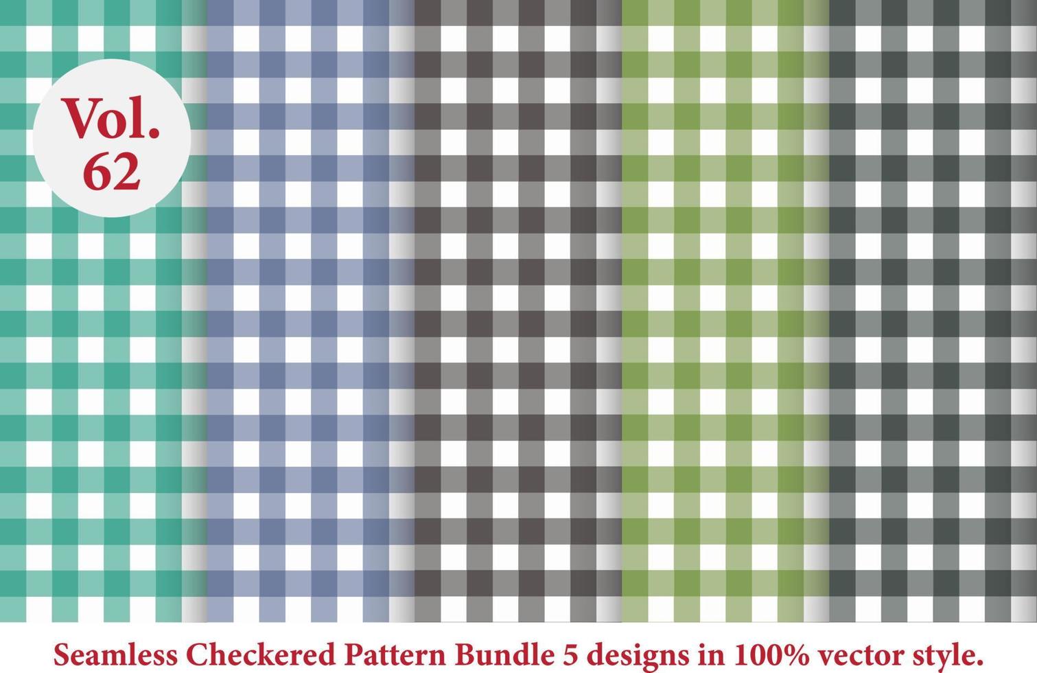 vecteur de motif à carreaux, qui est tartan, motif vichy, texture de tissu tartan dans un style rétro, coloré