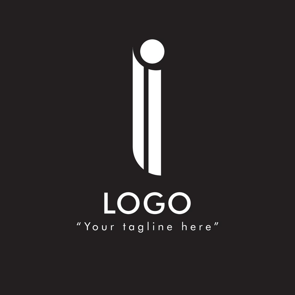 logo de la lettre initiale. utilisable pour les logos d'entreprise et de marque. Élément de modèle de conception de logo vectoriel plat