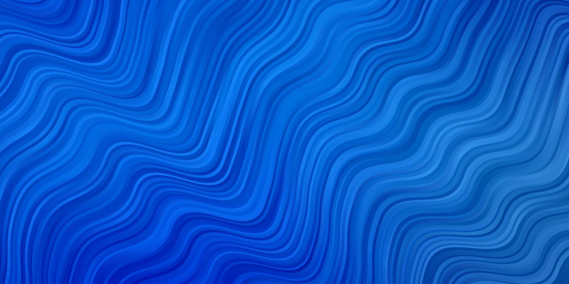 modèle vectoriel bleu clair avec des lignes courbes.