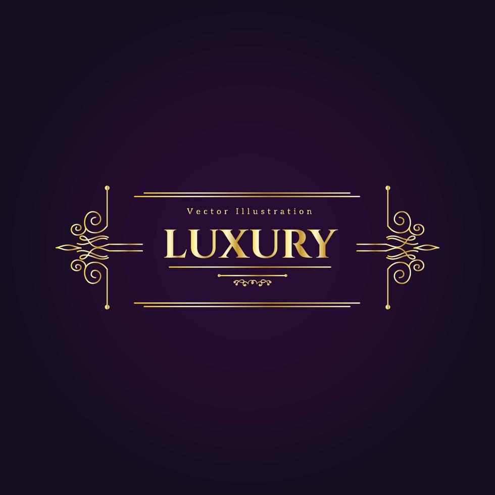 nouvelle conception de modèle de logo de luxe premium en image vectorielle pour l'immobilier, le bâtiment, le restaurant, la royauté, la boutique, le café, l'hôtel, l'héraldique, les bijoux, la mode et d'autres illustrations vectorielles vecteur