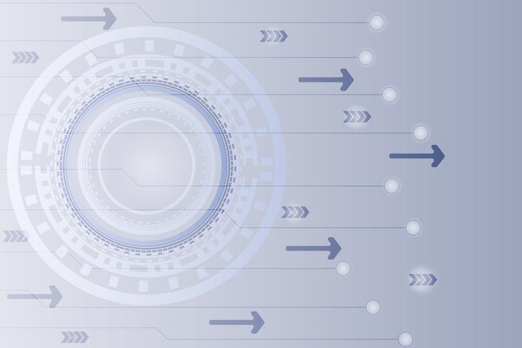 Abstrait de technologie fond de haute technologie numérique de communication vecteur