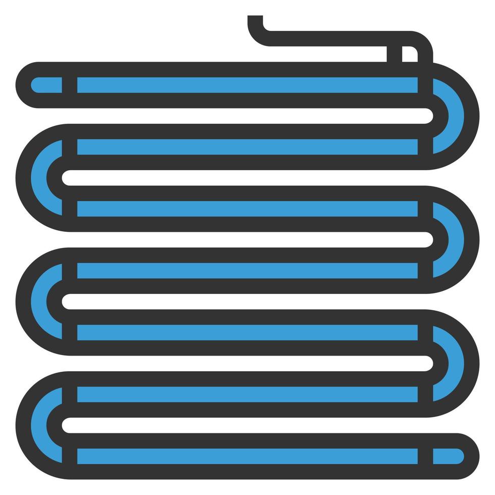 illustration vectorielle d'icône d'évaporateur. vecteur