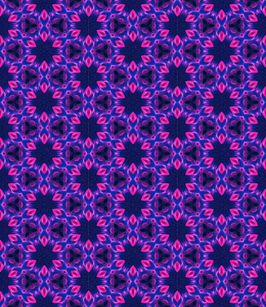 texture et modèle de modèle sans couture de couleur violet, rose, bleu et noir. multicolore. conception graphique ornementale colorée. vecteur