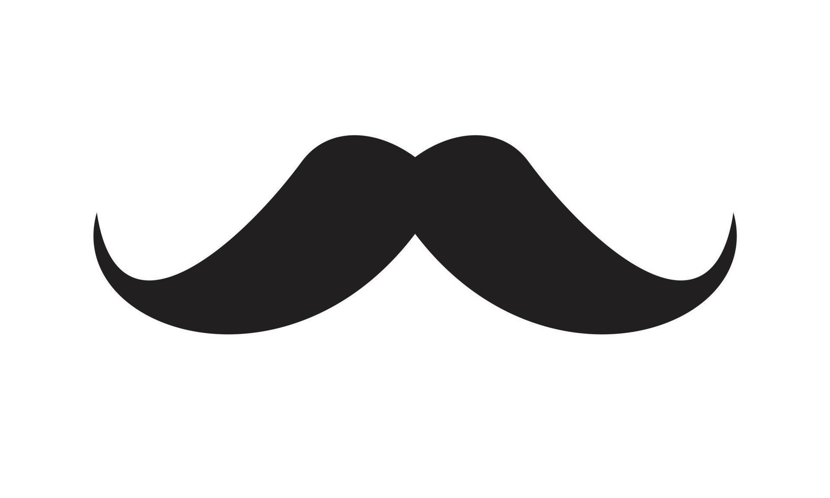 modèle d'icône de moustache italie couleur noire modifiable. symbole d'icône de moustache italie illustration vectorielle plate pour la conception graphique et web. vecteur