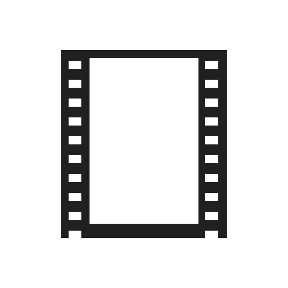 modèle d'icône d'histoire de film de cinéma vierge vectoriel couleur noire modifiable. Image vectorielle illustration de vecteur plat de symbole d'icône d'histoire de film de cinéma vierge pour la conception graphique et web.