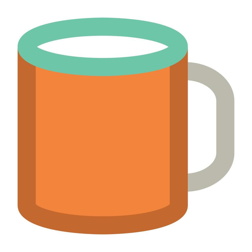 concepts de tasses à la mode vecteur