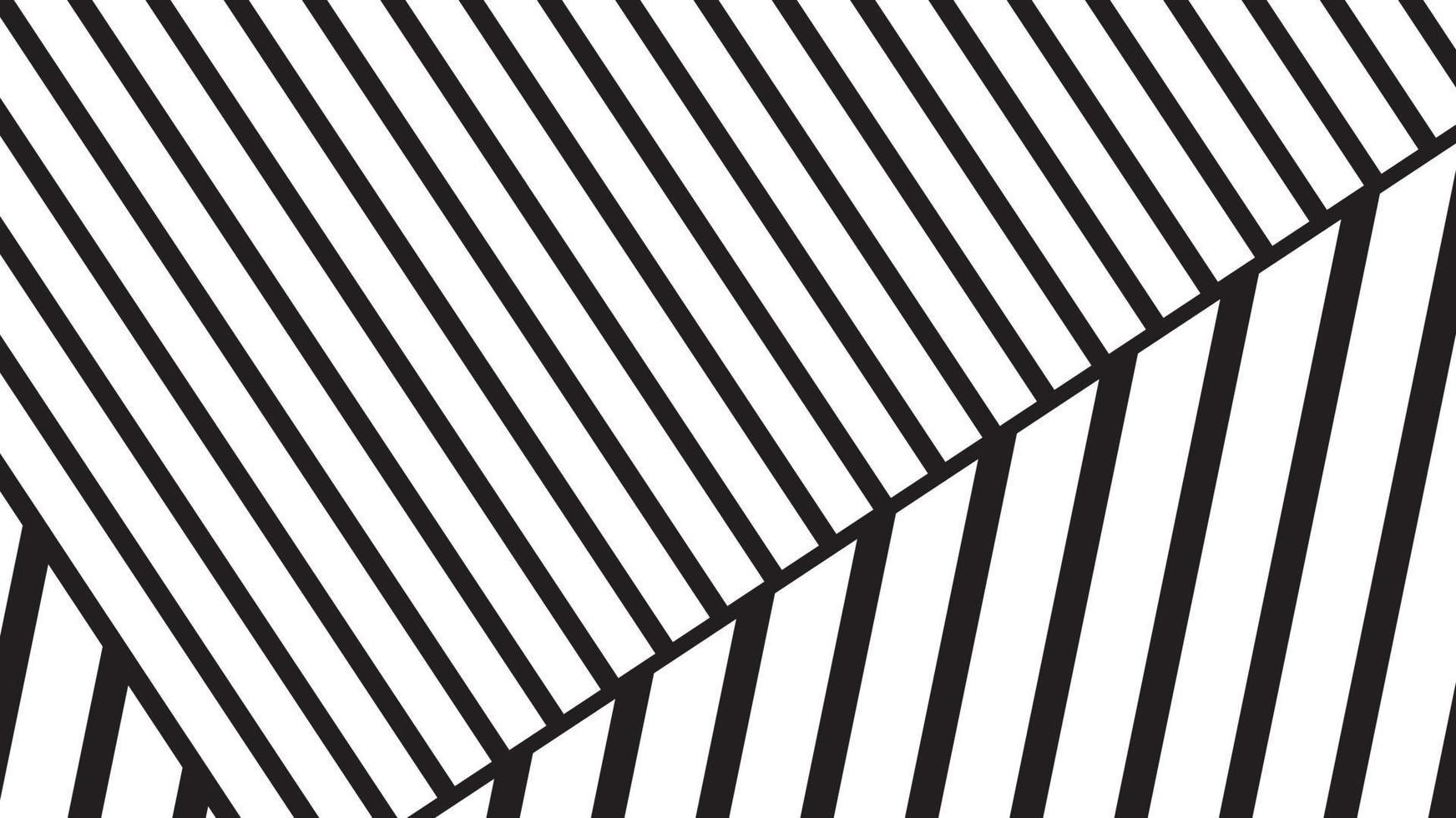 motif noir de lignes. lignes diagonales. monochrome rayé vecteur