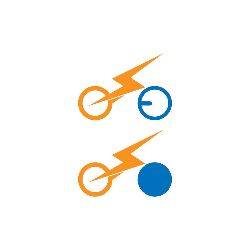 vélo. vecteur de conception de logo d'icône de vélo. modèle de concept de cyclisme