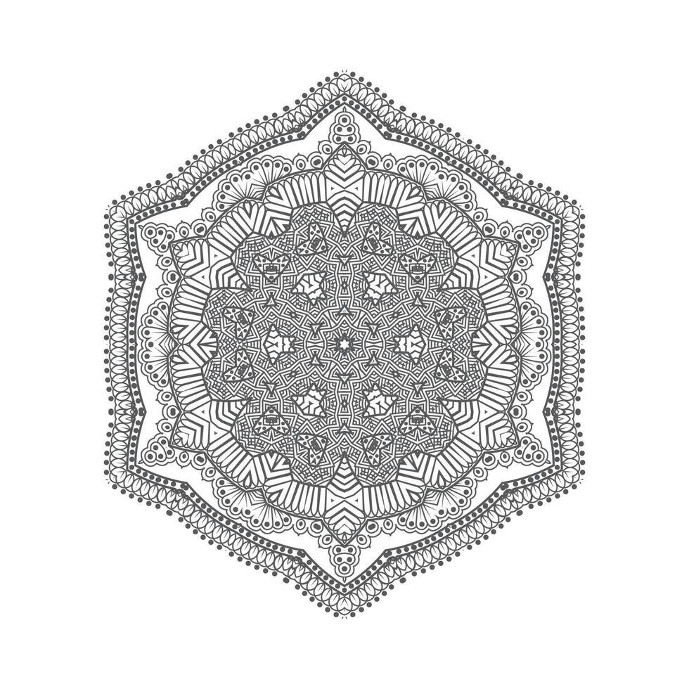 vecteur de mandala élégant pour la conception