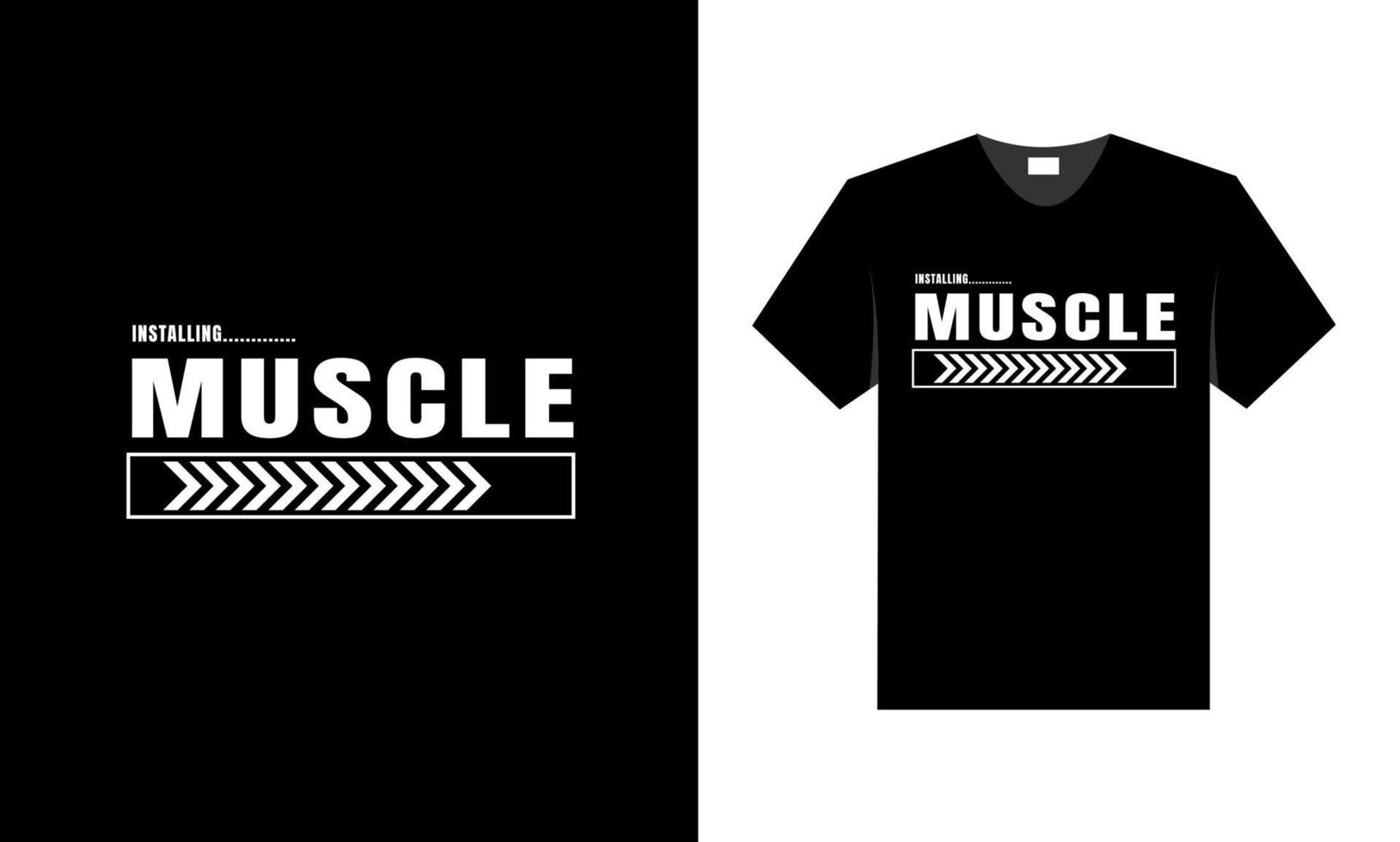 meilleur design de t-shirt pour les amateurs de gym et de fitness. vecteur