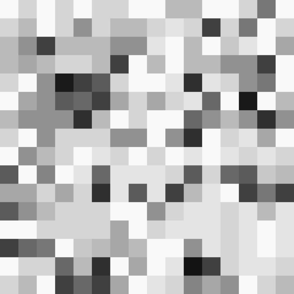 concept d'illustration vectorielle de conception de style plat de signe de pixel censuré isolé sur fond blanc. vecteur