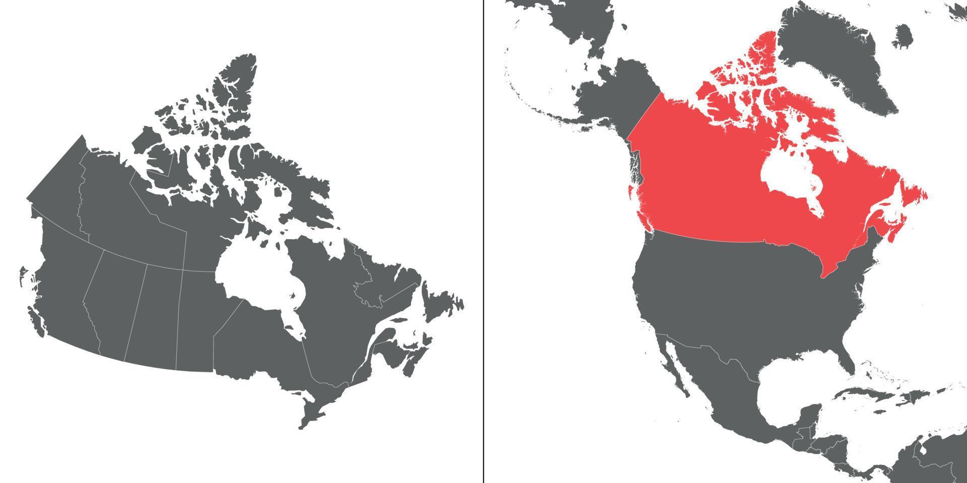 carte avec emplacement vecteur