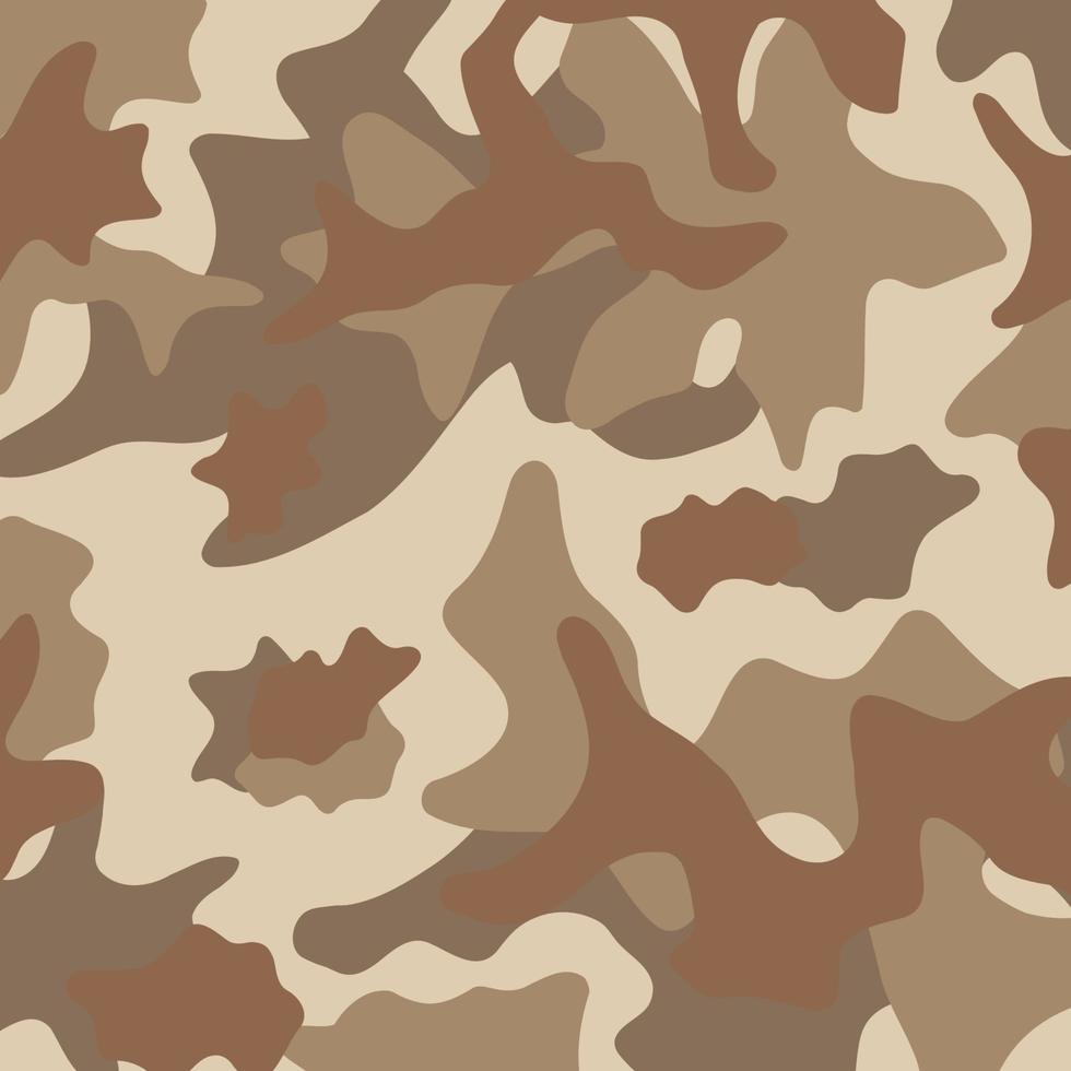 armée rayures motif de camouflage brun désert champ de bataille militaire fond vecteur