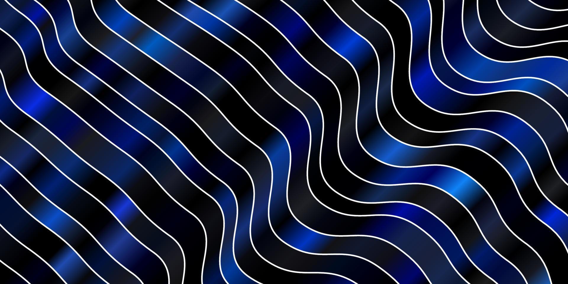 modèle vectoriel bleu foncé avec des lignes.