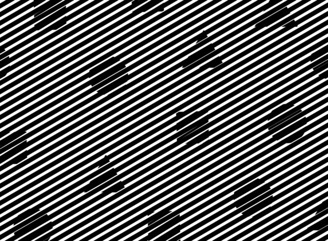 Ligne noire abstraite avec motif de forme géométrique vecteur