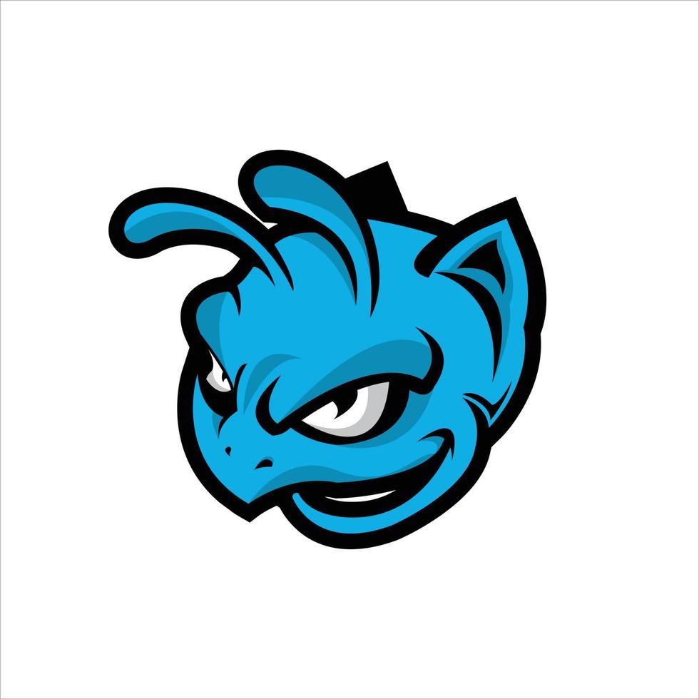 logo de conception de personnage de mascotte simple et sophistiqué vecteur