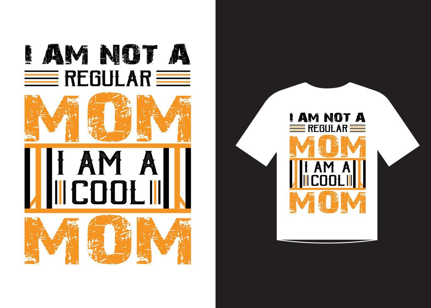 cool maman amour cite t shirt modèle vecteur de conception pour la fête des mères