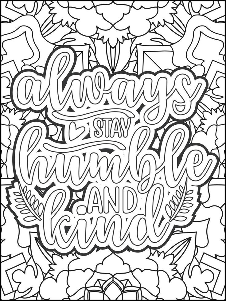 page de coloriage de citations de motivation. page de coloriage de citations inspirantes. page de coloriage des citations affirmatives. page de coloriage de citations positives. ondes positives. page de coloriage de gros mots. typographie motivationnelle. vecteur