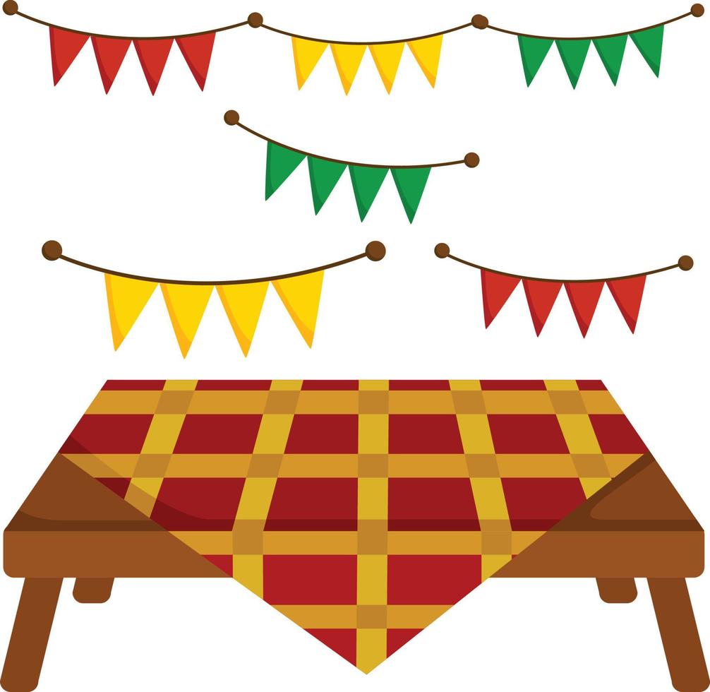 activité d'été amusant barbecue fête clipart vectoriel