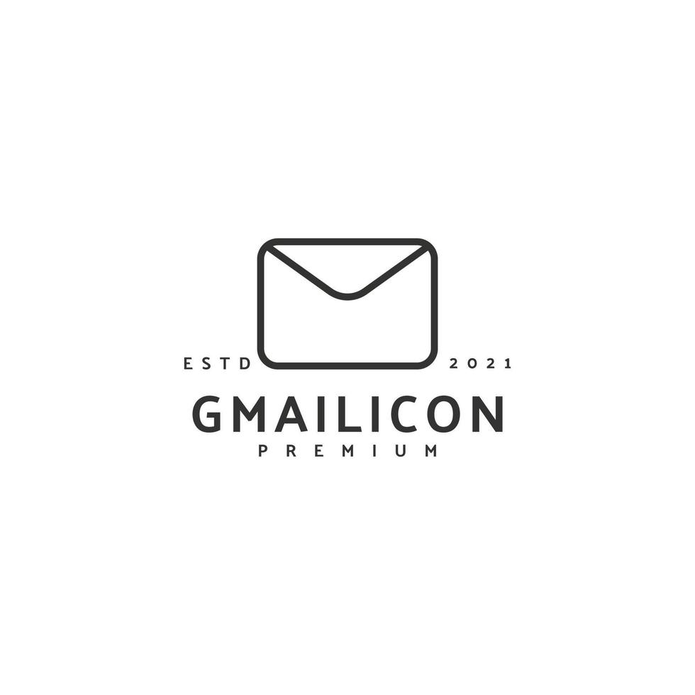 gmail icône signe symbole logo vecteur