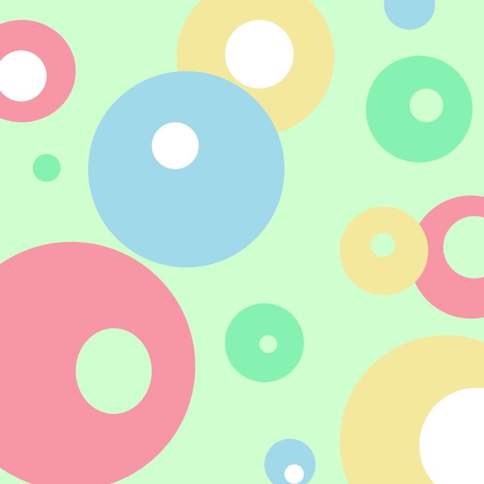 motif abstrait de bulles lumineuses. points et cercles. vecteur