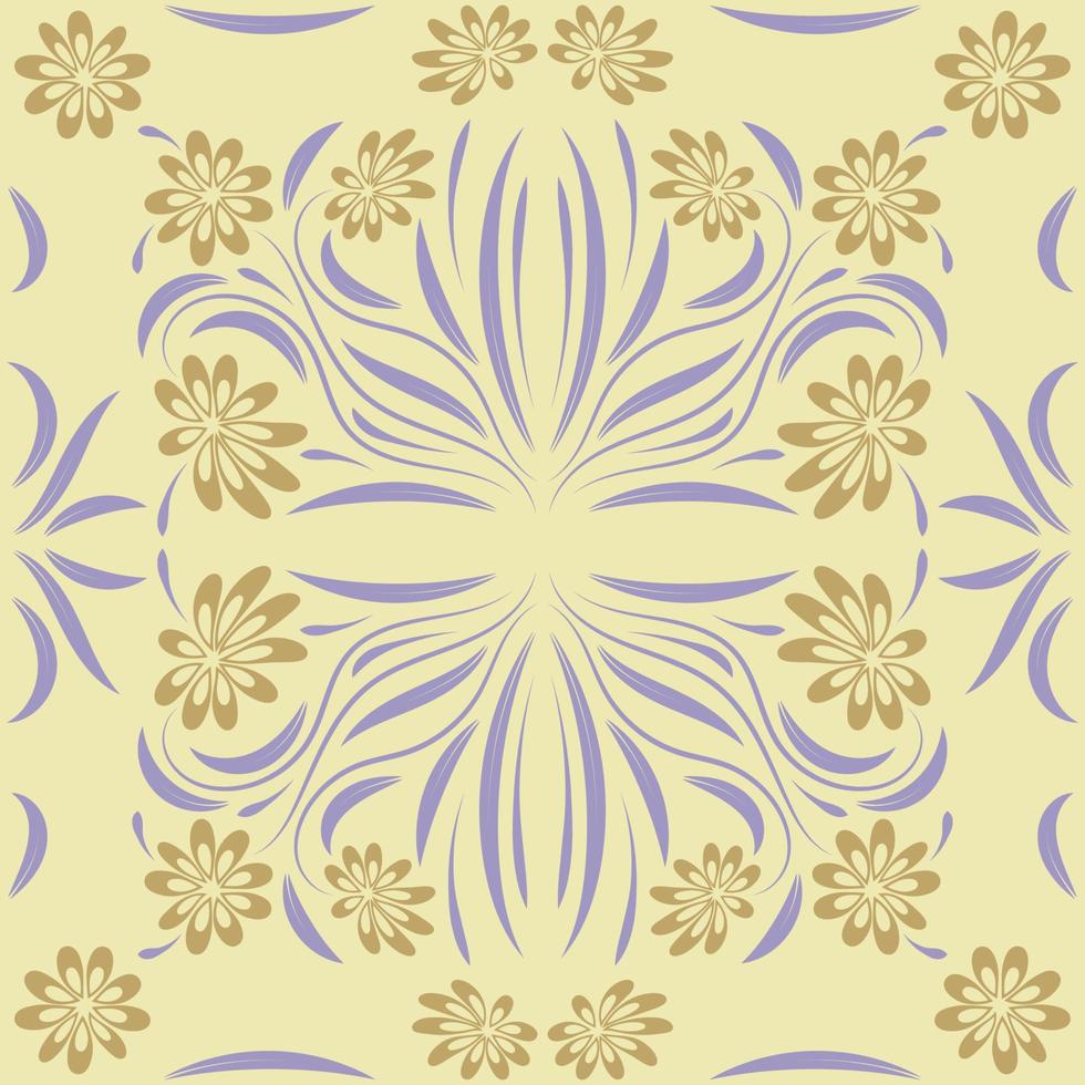 folklorique fleurs impression floral motif ethnique art vecteur