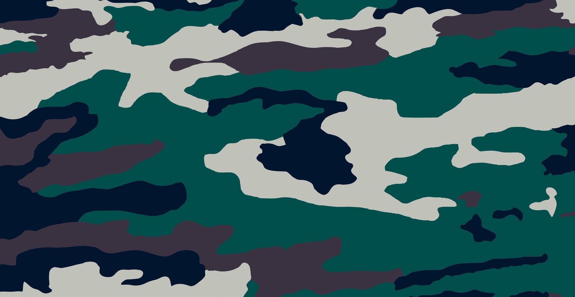 texture de fond panoramique police camouflage kaki militaire - vecteur