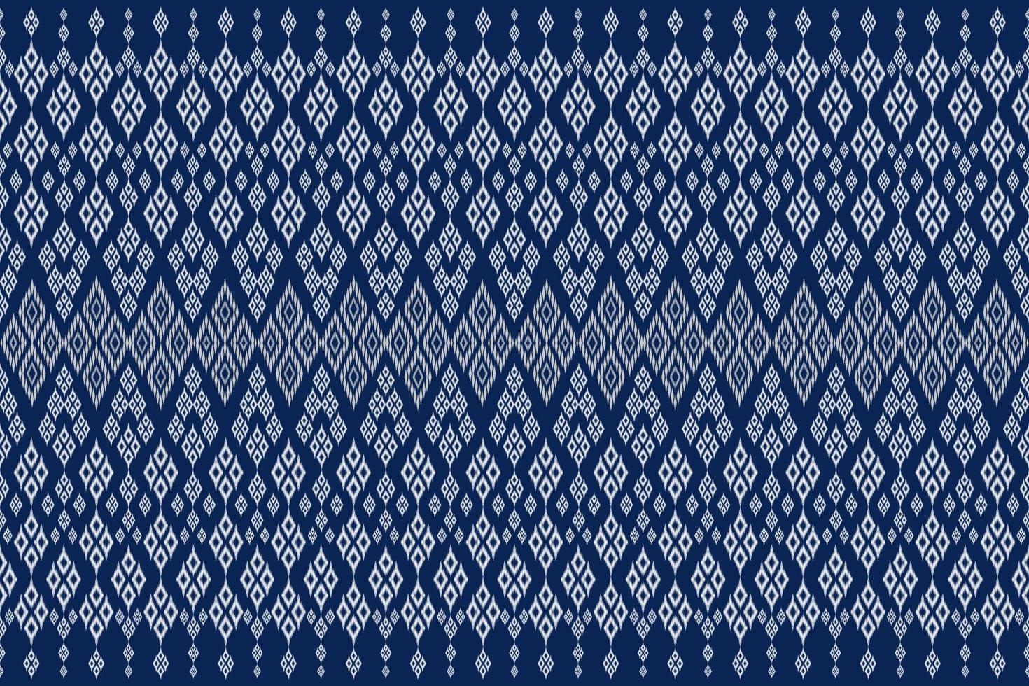 motif géométrique oriental et traditionnel ethnique asiatique harmonieux pour la texture et l'arrière-plan. décoration de motifs en soie et en tissu pour tapis, vêtements, emballages et papiers peints vecteur