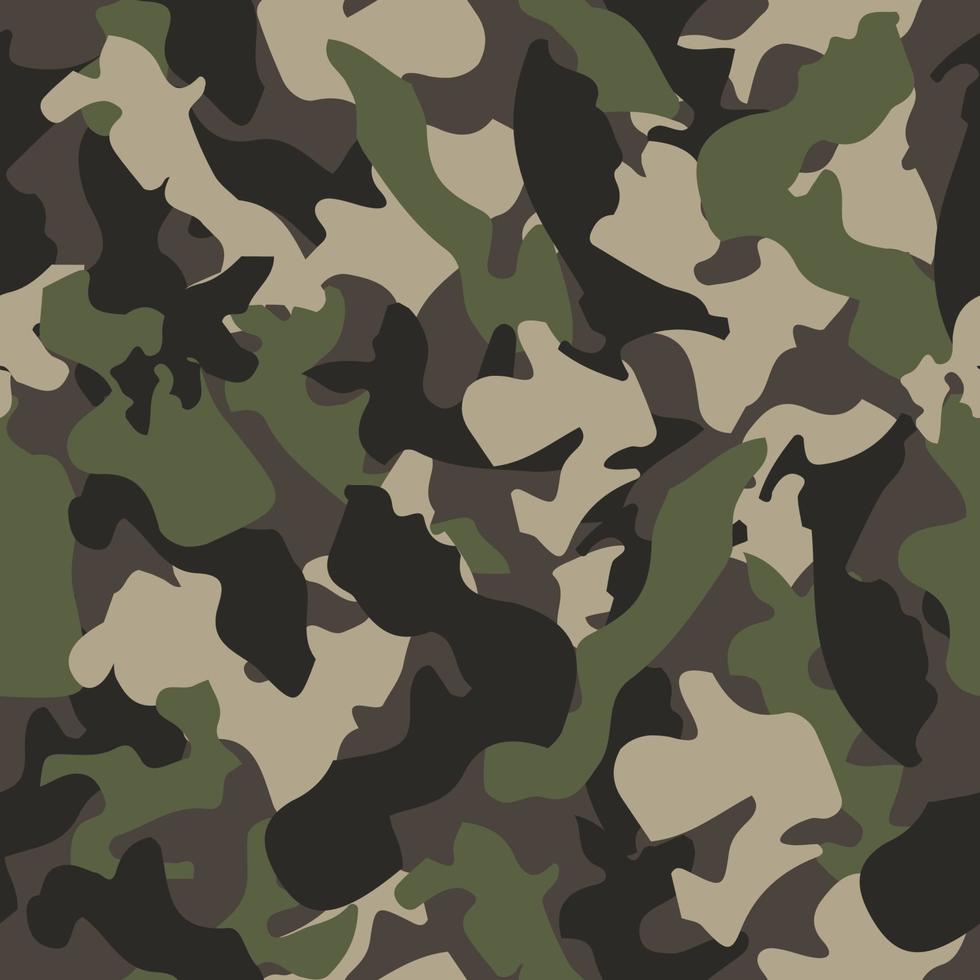motif de camouflage militaire abstrait vecteur
