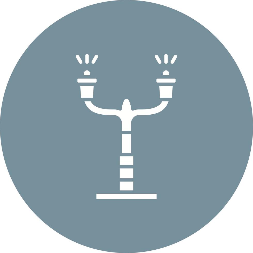 icône de fond de cercle de glyphe de transport public vecteur