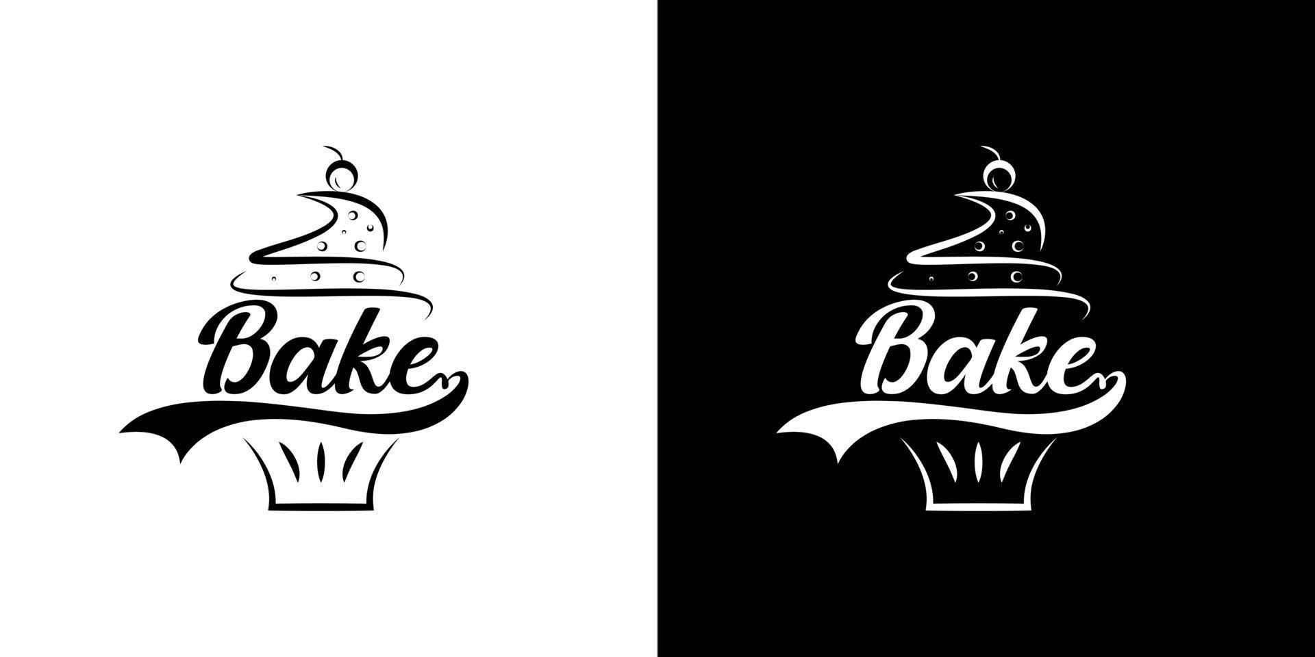 vecteur de conception de logo de boulangerie