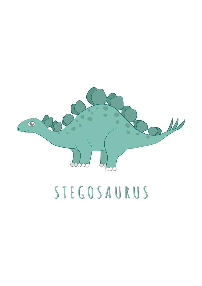 image de spinosaurus pour affiche en pépinière vecteur