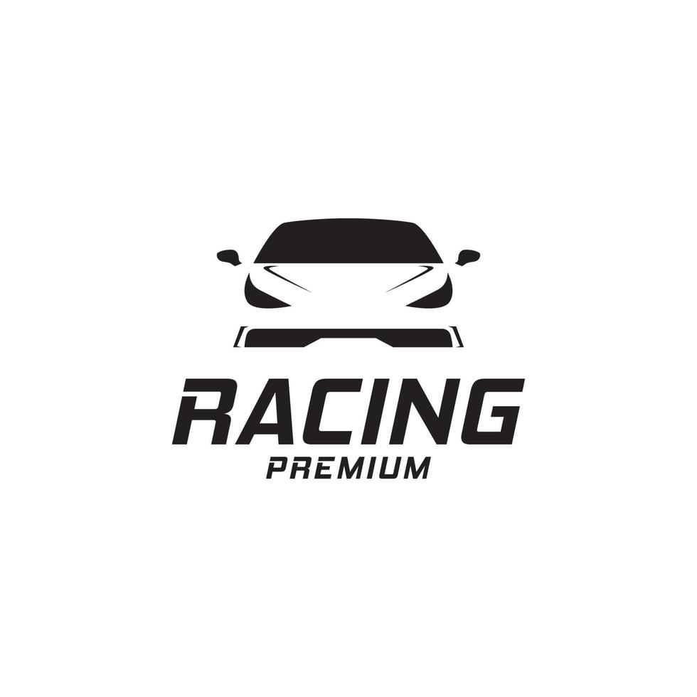 automobile logo voiture de sport voiture de course vecteur icône symbole illustration modèle de conception