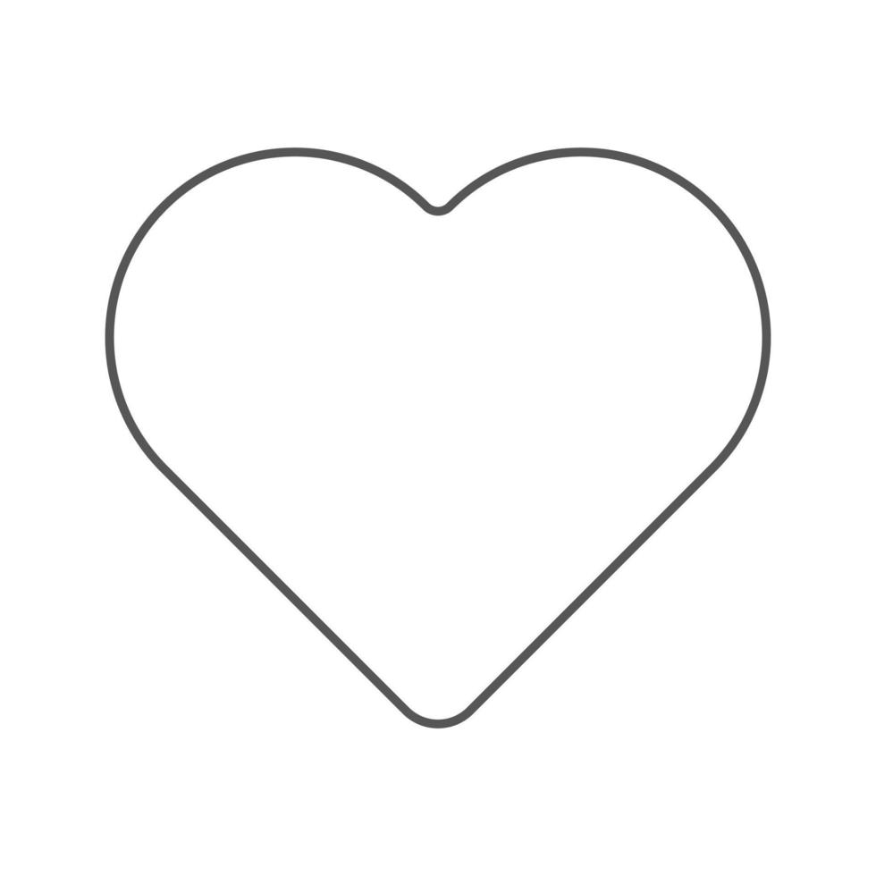 coeur icône signe symbole logo vecteur