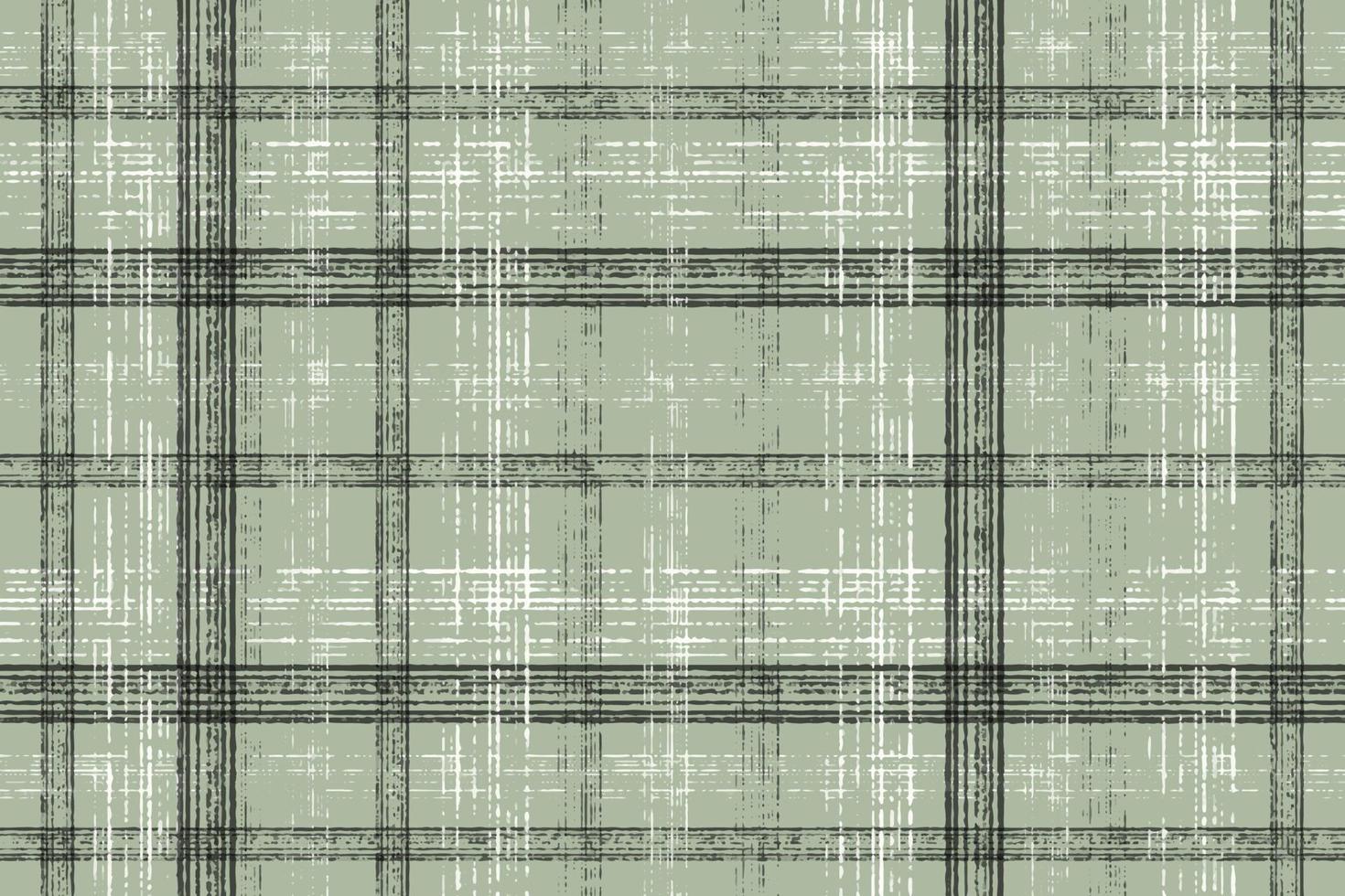 plaid de ligne vert sauge aquarelle répéter sans soudure de fond vecteur