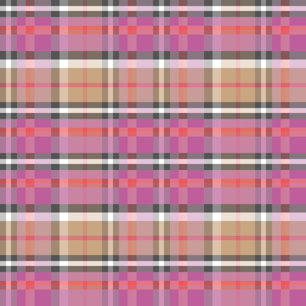 vecteur de buffle de modèle de plaid de tartan, papier peint de fond de tissu