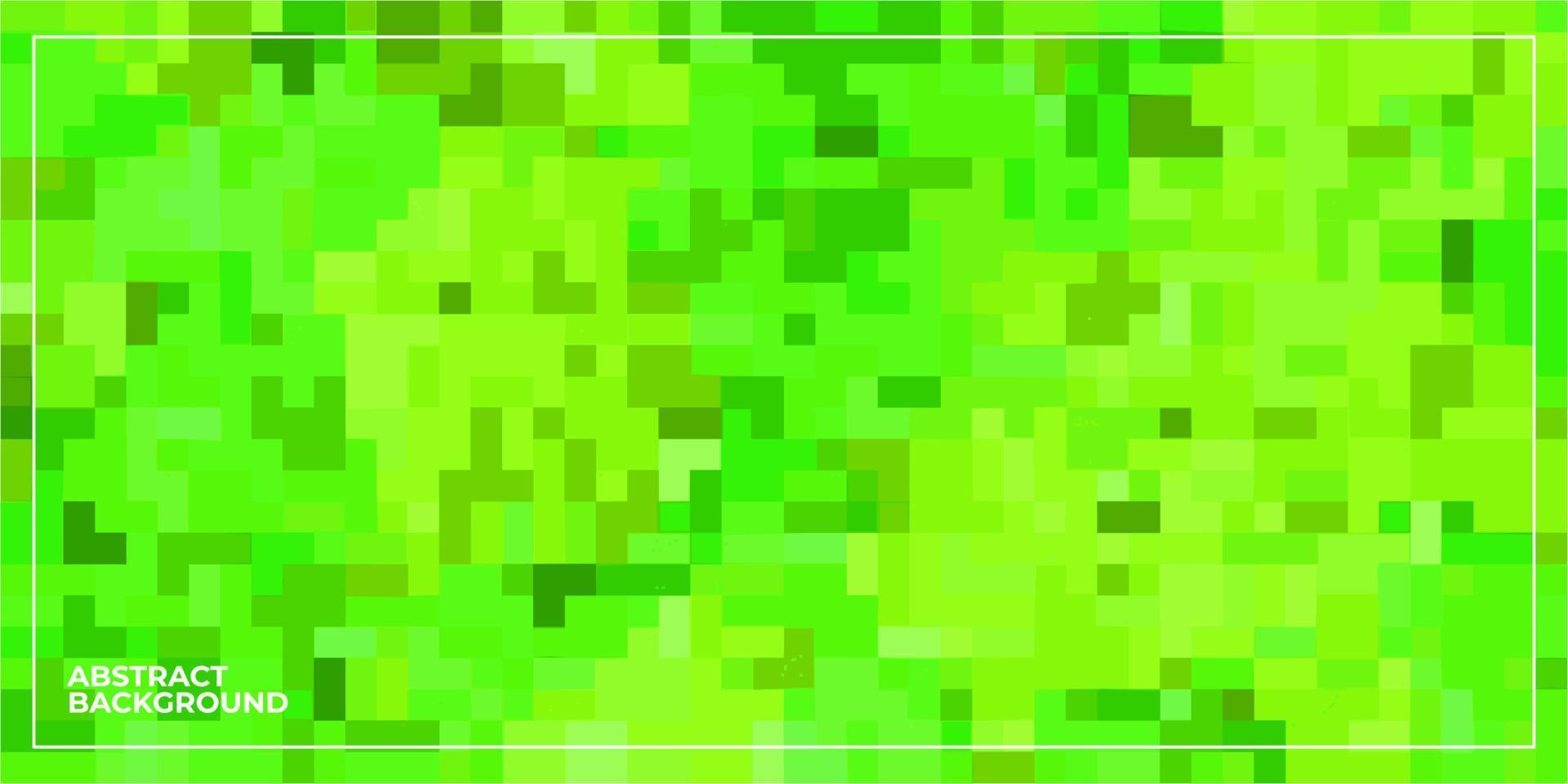 abstrait géométrique pixel carré carrelé fond de mosaïque vecteur