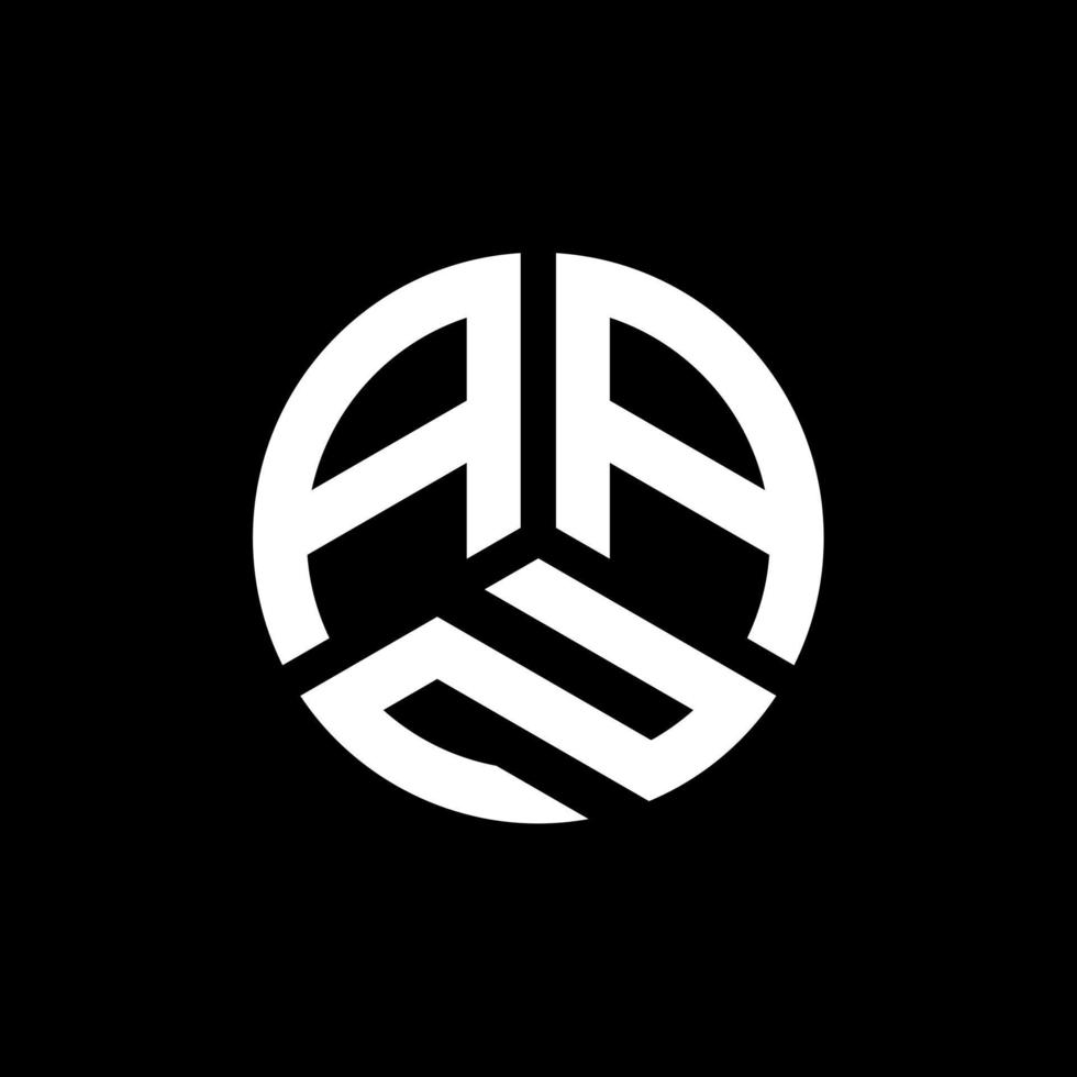 création de logo de lettre aaz sur fond blanc. concept de logo de lettre initiales créatives aaz. conception de lettre aaz. vecteur