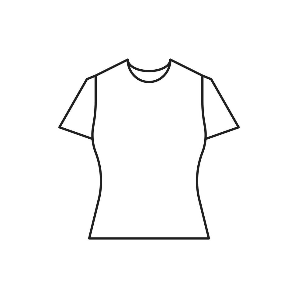 chemise pour la présentation du site Web de l'icône du symbole vecteur